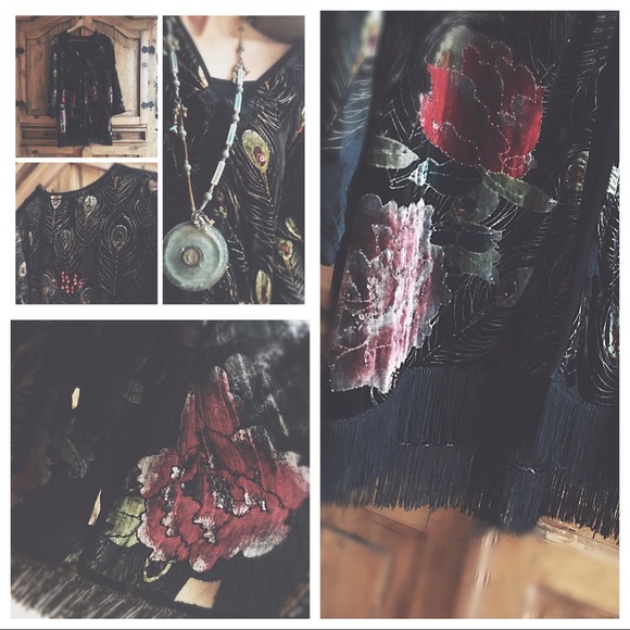 Jacket  Silk & Velvet Opera Jacket Victorian HP🌵 - Picture 10 of 14